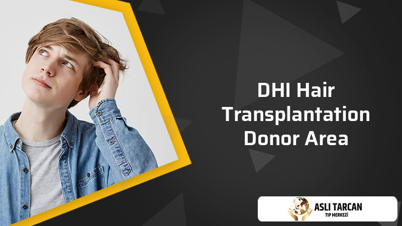 DHI hair transplantation donor area